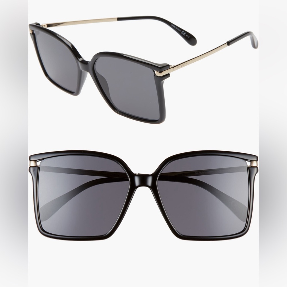 Givenchy 57mm Square Sunglasses